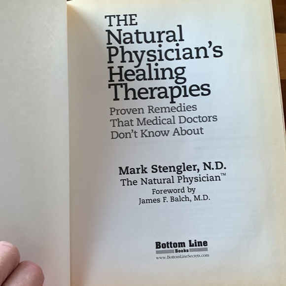 TWO for $20!!  AWESOME BOOK!! Healing therapies from a Natural Doctor - Picture 3 of 4